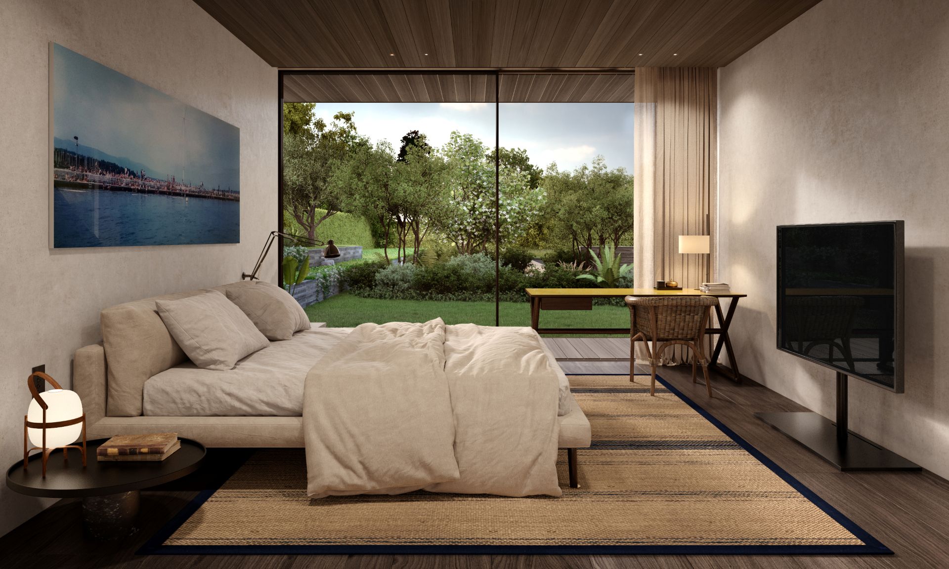 chambre-rez-de-jardin-