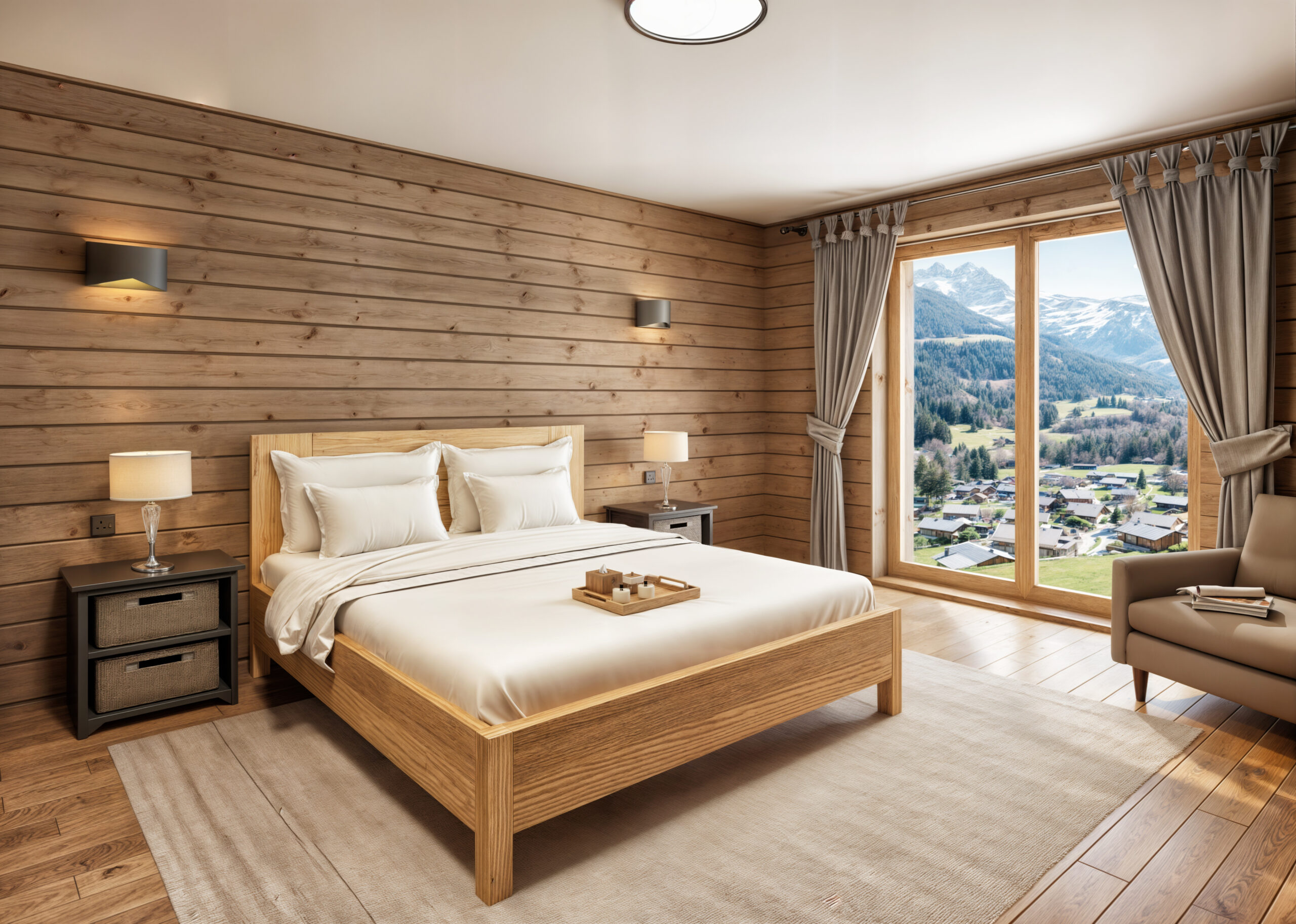 Bedroom-scaled